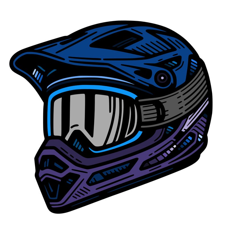 full face mtb helmet