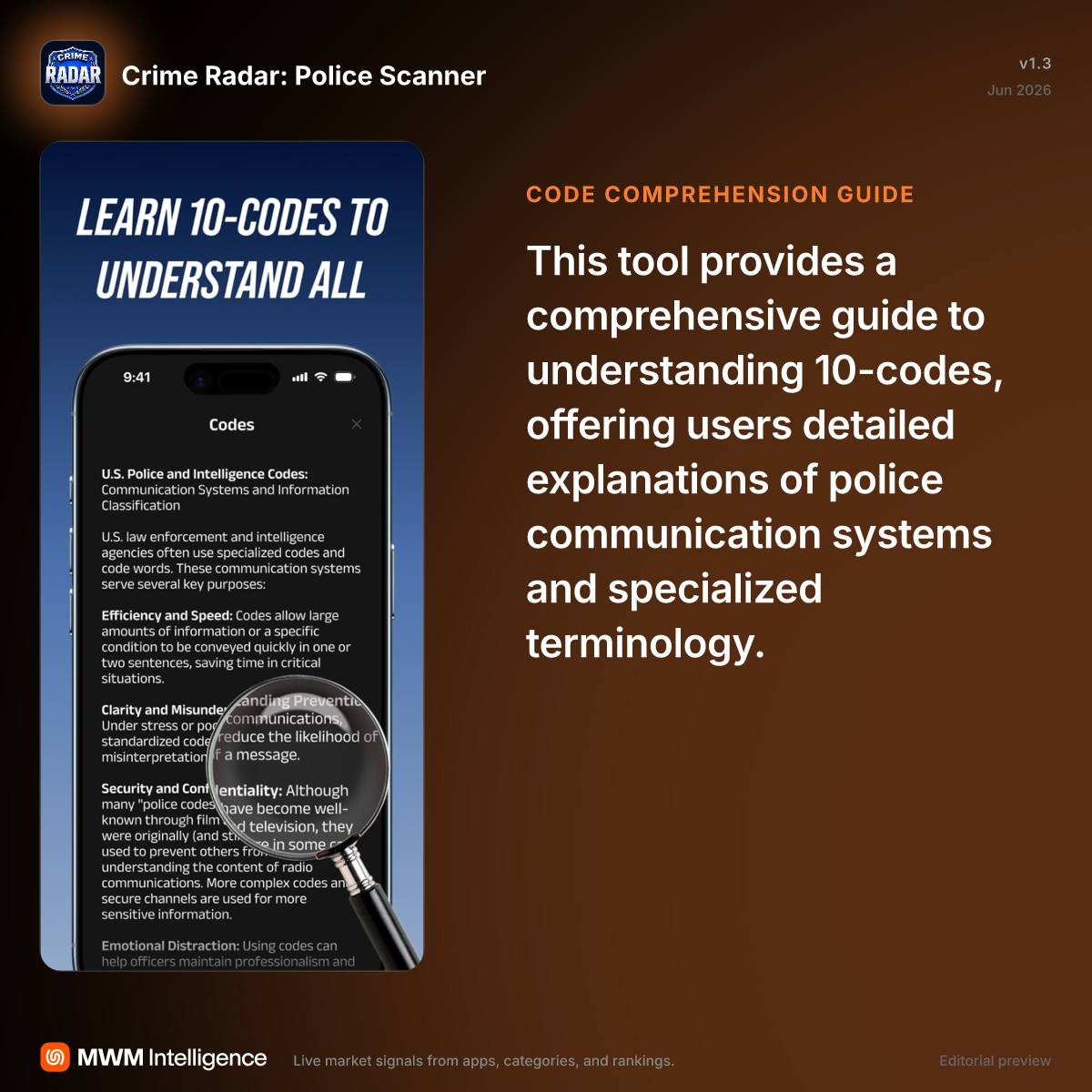 Crime Radar: Police Scanner - News App | MWM
