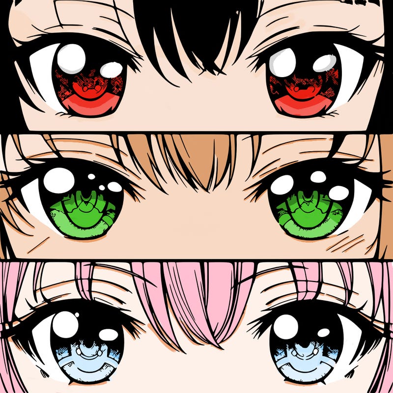 anime eyes