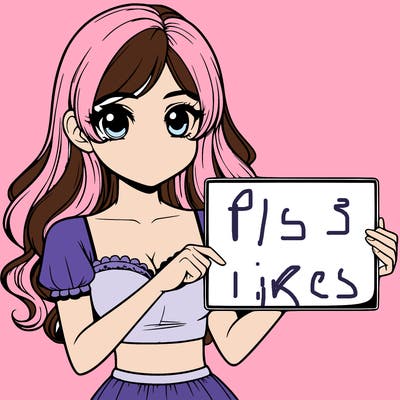 realistic pretty girl holding blank sign