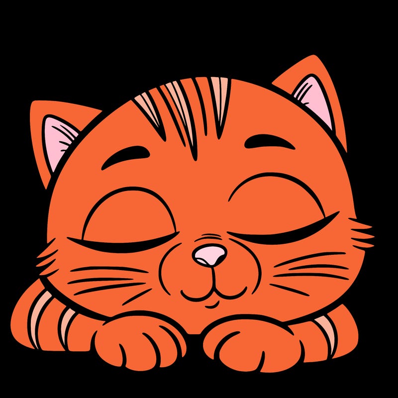 sleepy cat