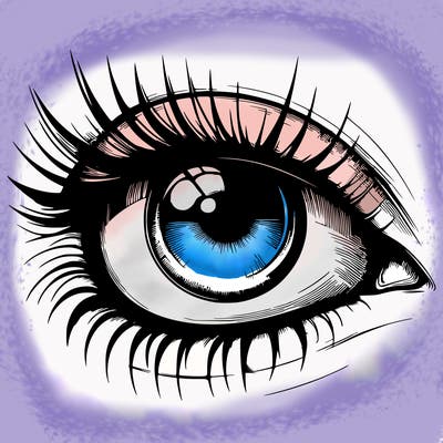 realistic eye