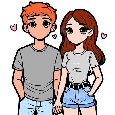 boyfriend and girlfriend