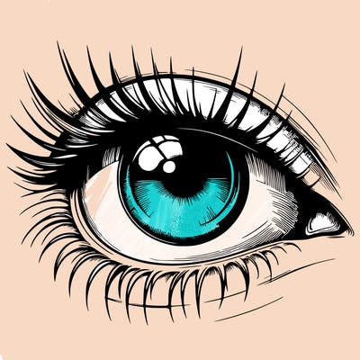 realistic eye