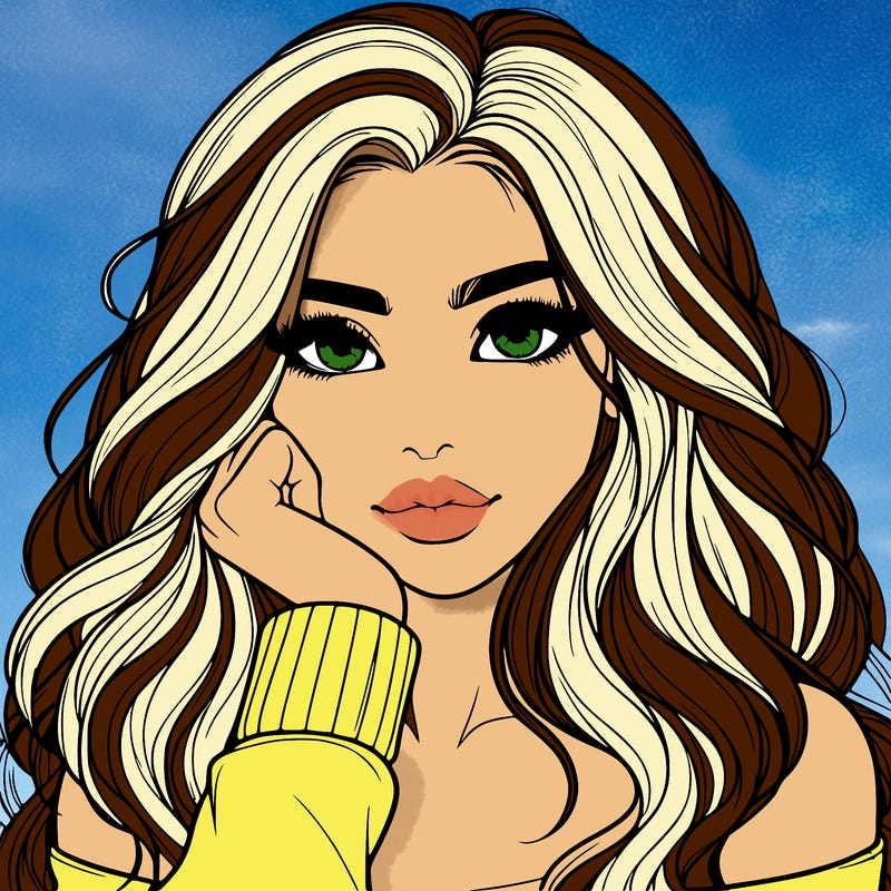 beautiful realistic girl