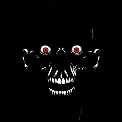 scary face realistic