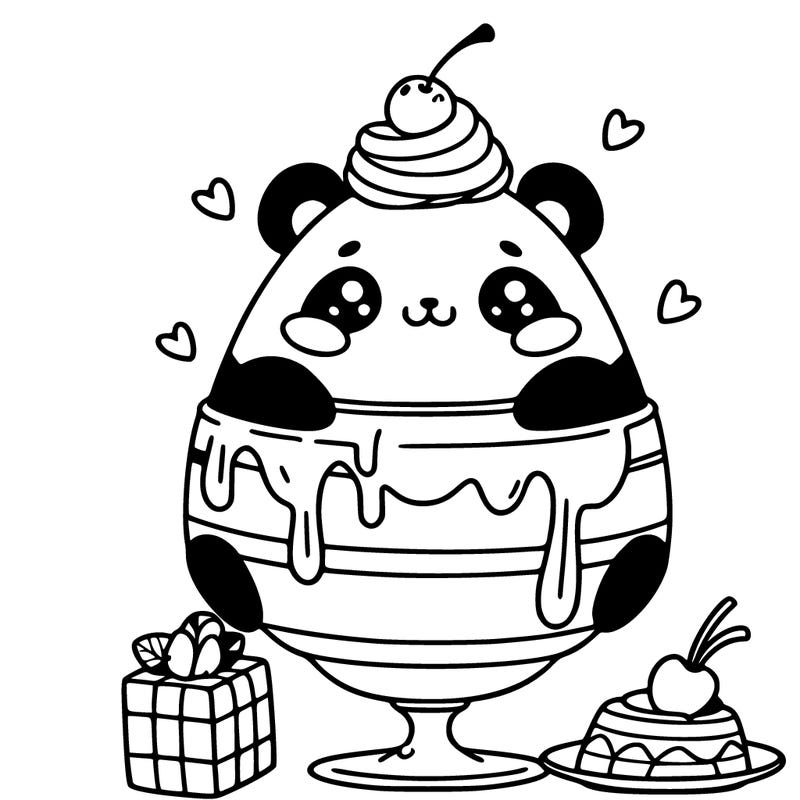 dessert panda