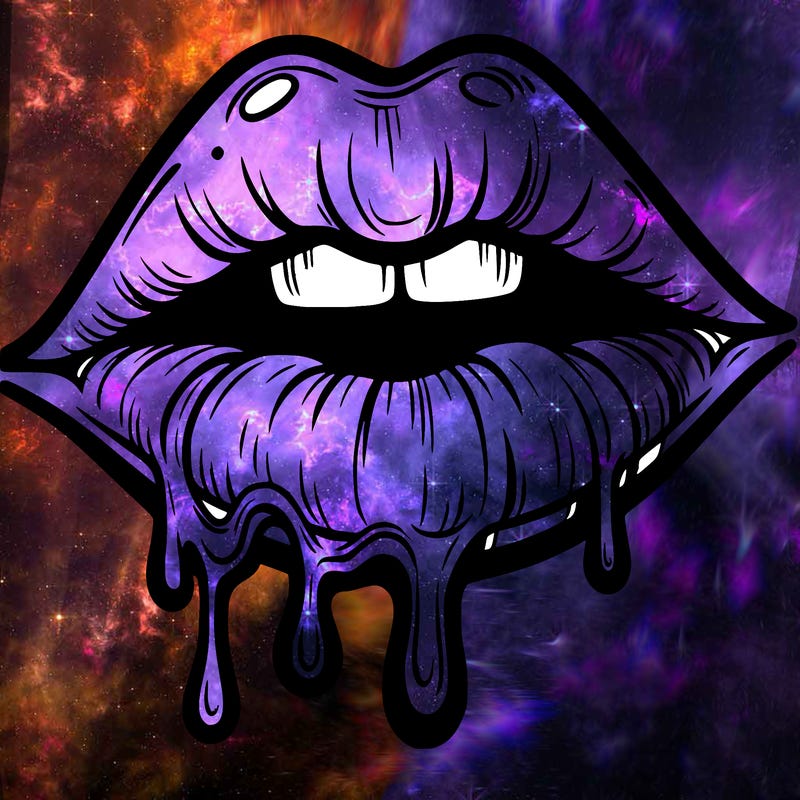 lips that look realistic and drip