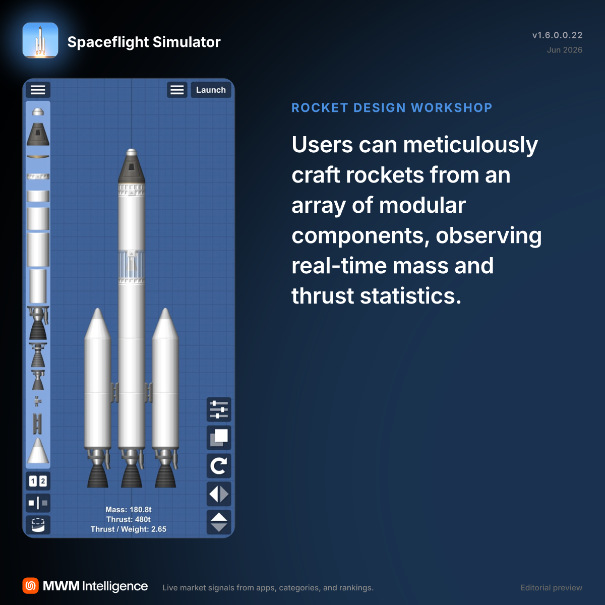 Spaceflight Simulator - Games App | MWM