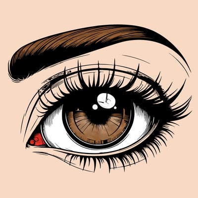 realistic eye