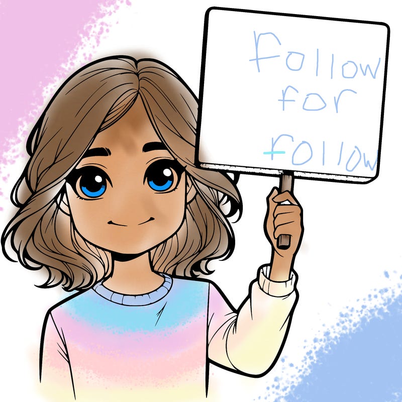 realistic girl holding up a sign