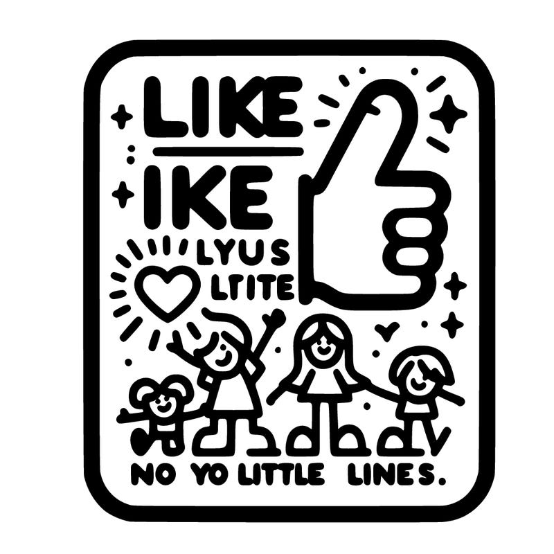 like if you love your family sign