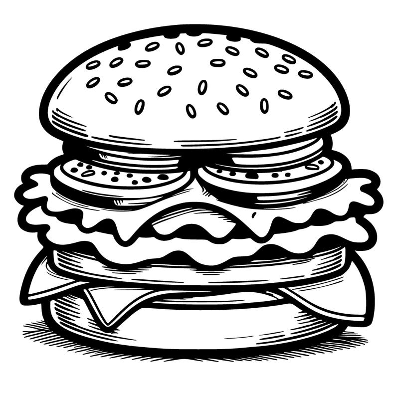 buger sandwich
