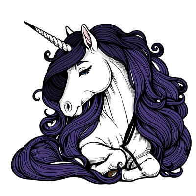 realistic unicorn