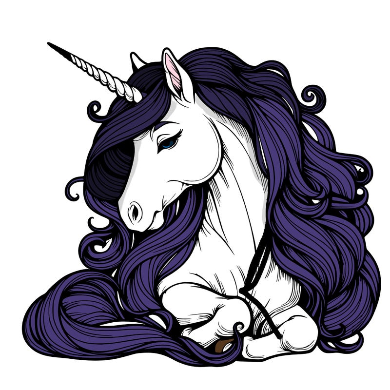 realistic unicorn