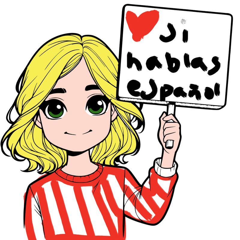 realistic girl holding up a sign