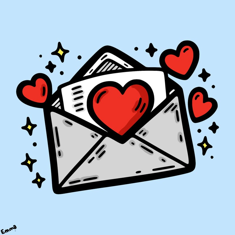 love letter envelope