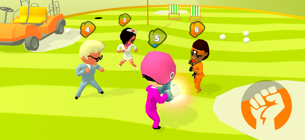 I, The One - Fighting Games - Multiplayer fighting arena with low poly characters in I The One