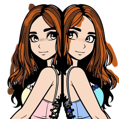 a realistic girl split