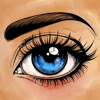 realistic eye