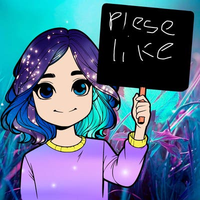 realistic girl holding up a sign