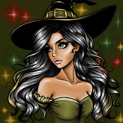 realistic witch