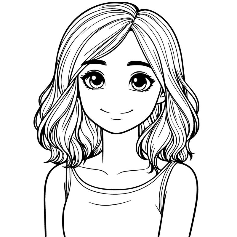 realistic 12 year old girl