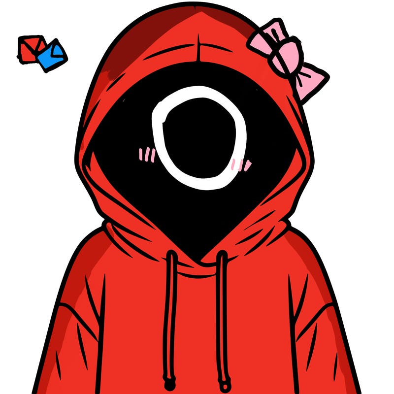 faceless girl in hoodie