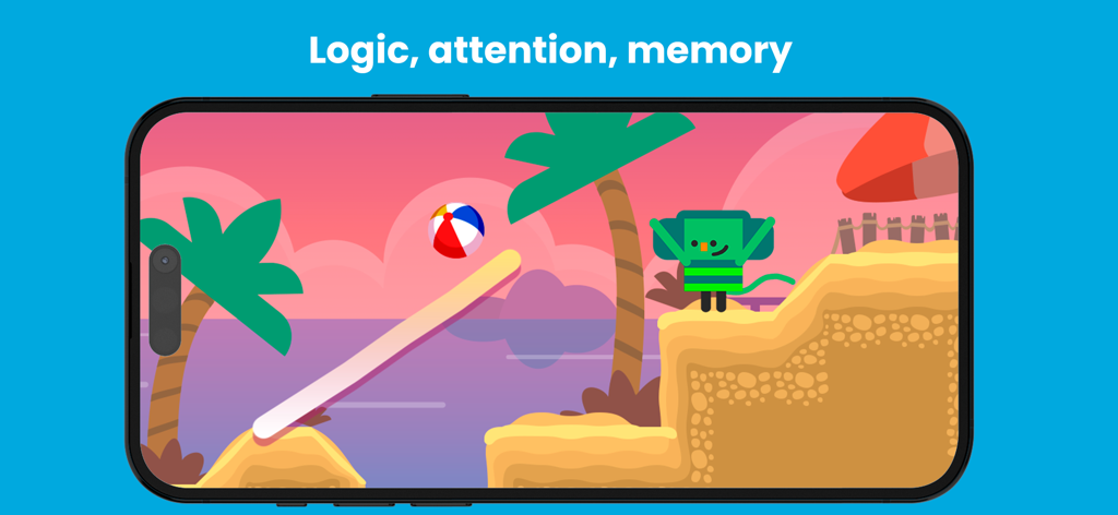 Kokoro Kids: educational games - Educational game scene for kids focusing on logic attention and memory