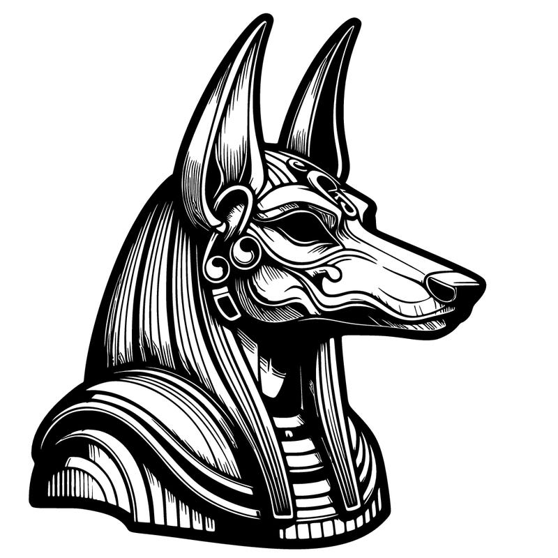 realistic anubis