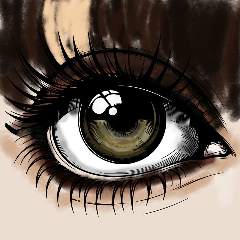 realistic eye