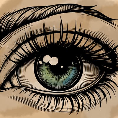 realistic eye