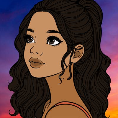 beautiful realistic girl