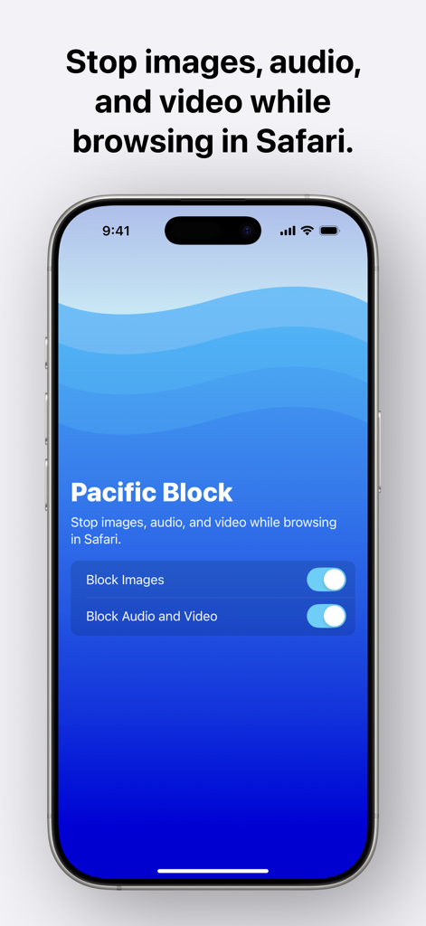 Pacific Block - Utilities App | MWM