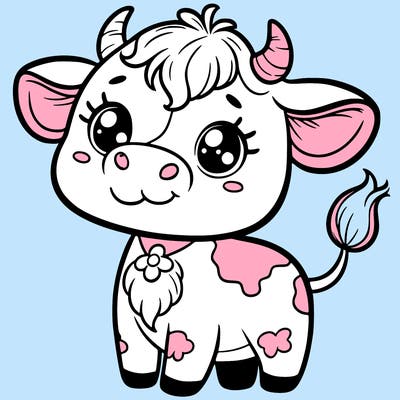 cute cow