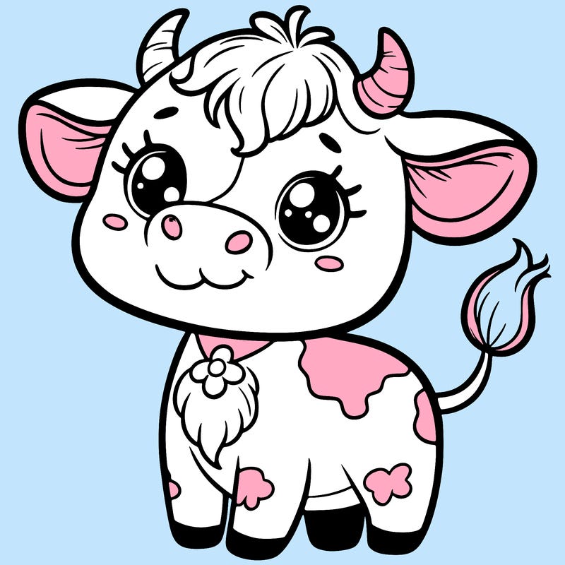 cute cow