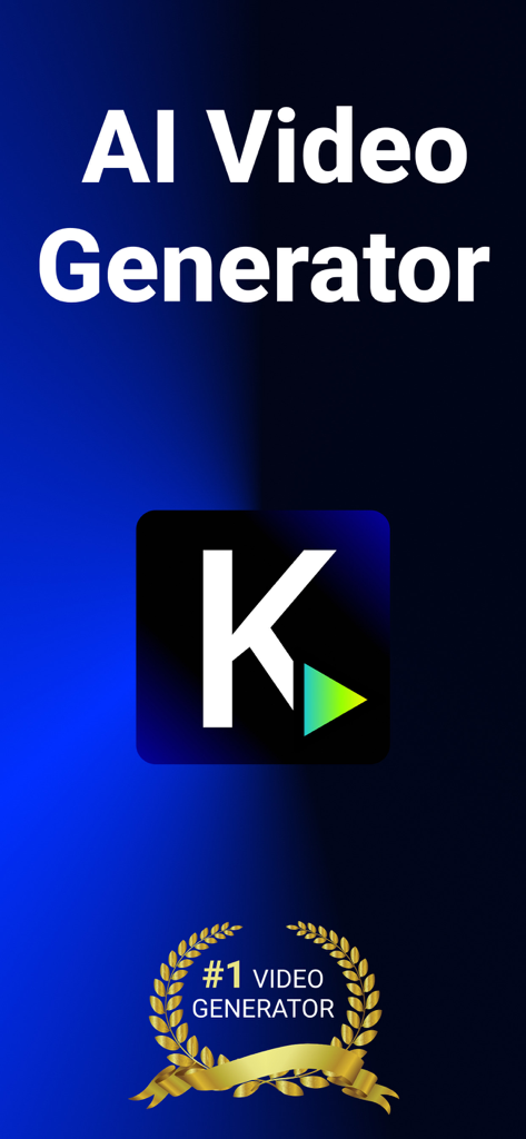 King AI: AI Video Creator - King AI app icon with the text AI Video Generator and a badge claiming to be the number one video generator