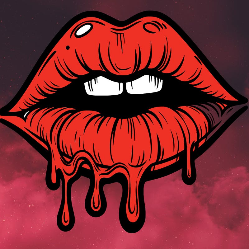 lips that look realistic and drip