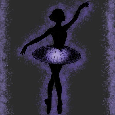 realistic ballerina