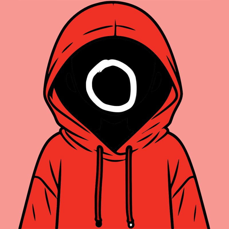 faceless girl in hoodie