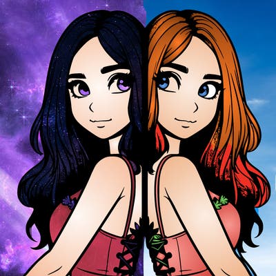 a realistic girl split