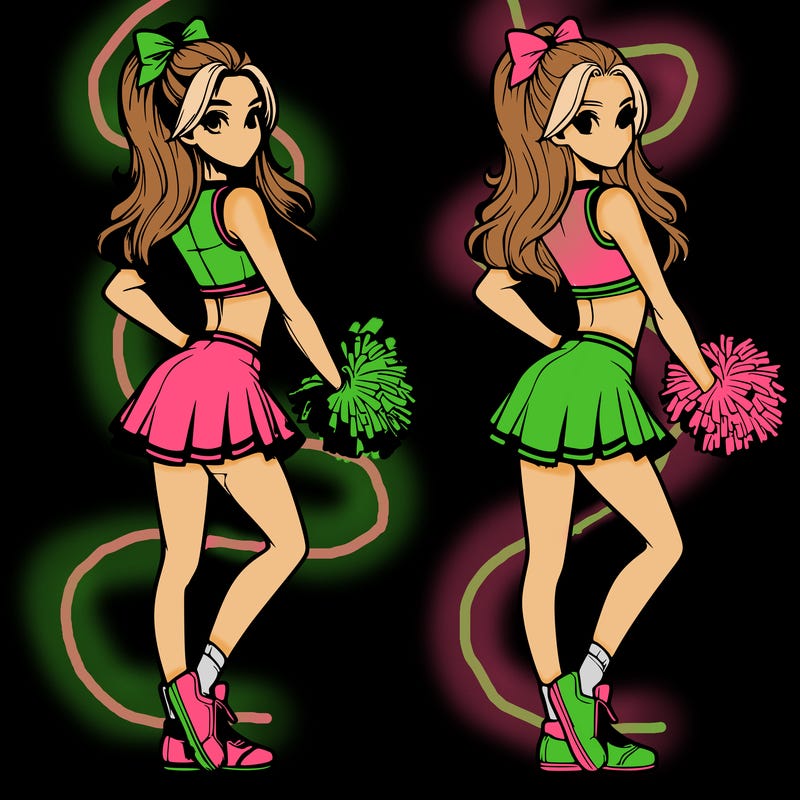 realistic cheerleader