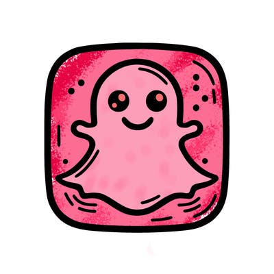 regular snapchat logo