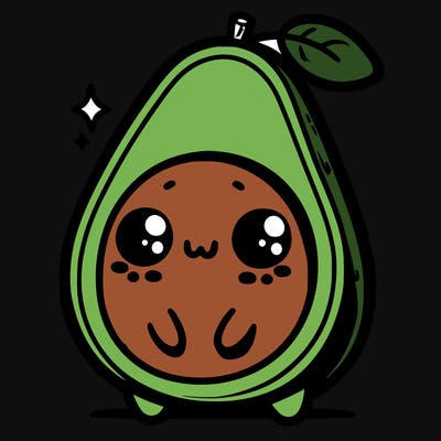 cute avocado