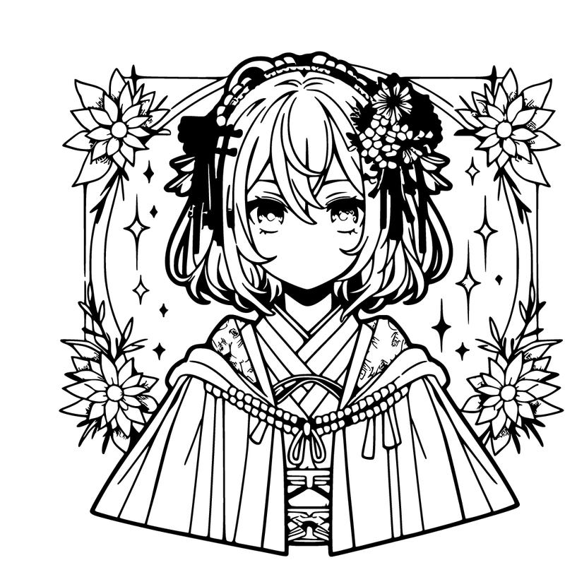 manga character girl