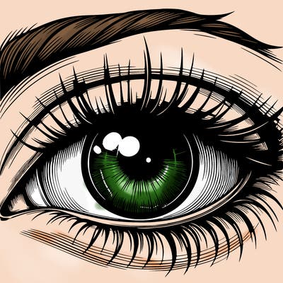 realistic eye