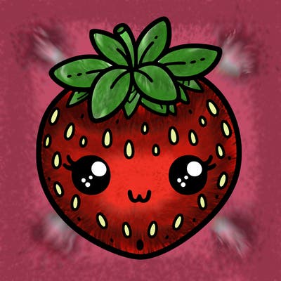 cute strawberry