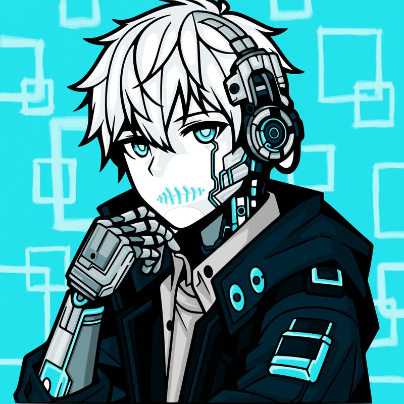 cyberpunk boy cool anime