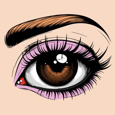 realistic eye