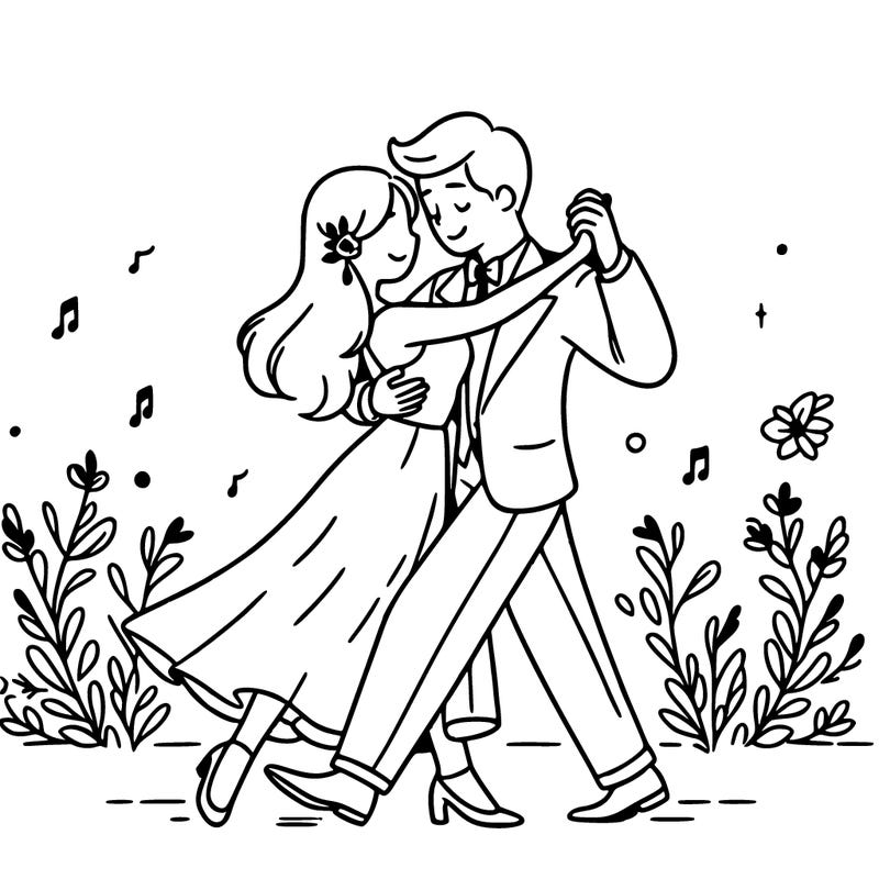 couple dancing
